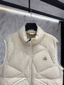 Мужской жилет Moncler мужской белый 200688-4