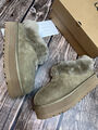 Угги Ugg женский замша графитовый 130180-3