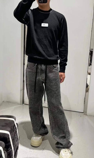 Мужской свитер Maison Margiela мужской черный 171679-2