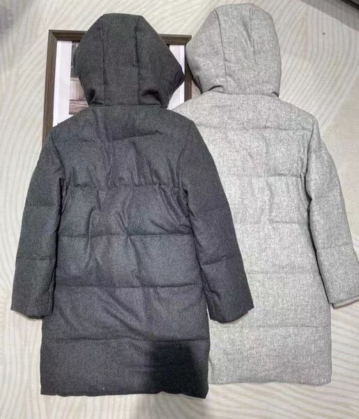 Пуховик Brunello Cucinelli женский графитовый 62288-3