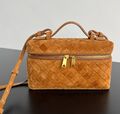 Сумка Bottega Veneta женский замша бежевый 200825-1