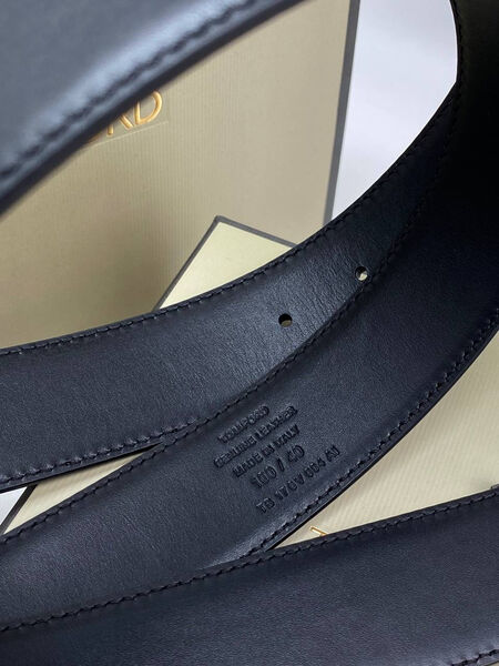 Мужской ремень Tom Ford мужской кожа черный 176190-3