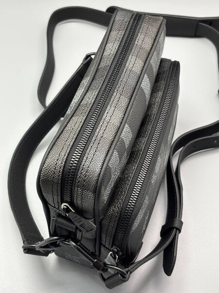 Мужская сумка мессенджер Louis Vuitton мужской кожа графитовый 200785-3