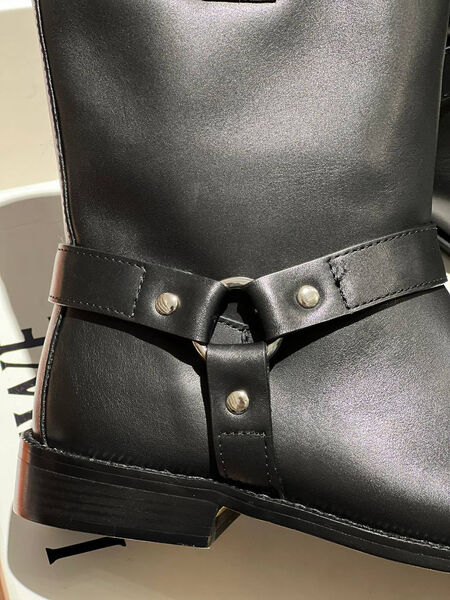 Сапоги Loewe женский черный 160899-3