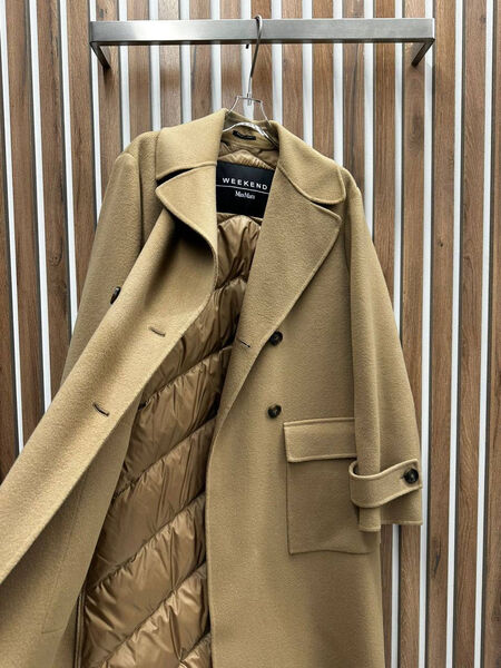 Пальто Max Mara женский бежевый 134623-2