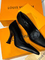 Туфли Louis Vuitton женский кожа черный 138247-2