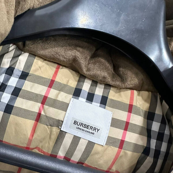 Детская куртка Burberry болотный 165611-9