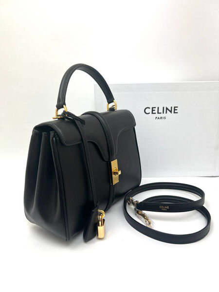Сумка Celine женский кожа черный 138717-2