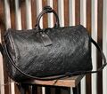 Дорожная сумка Louis Vuitton мужской кожа черный 19229-1