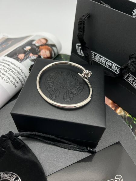 Браслет Chrome Hearts графитовый 175185-2