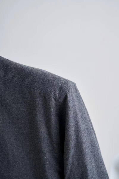 Мужская рубашка Zegna мужской графитовый 133340-6