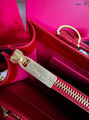 Сумка Schiaparelli женский кожа бордовый 174275-2