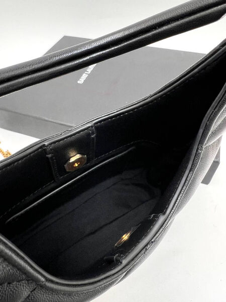 Сумка Saint Laurent женский кожа черный 165026-4