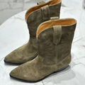Сапоги Golden Goose женский замша болотный 167237-3
