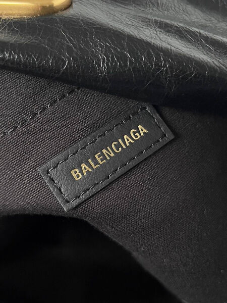 Сумка Balenciaga женский кожа черный 126356-7