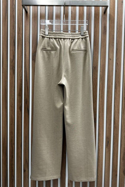 Брюки Brunello Cucinelli женский бежевый 132260-3
