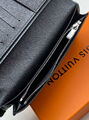 Мужской портмоне Louis Vuitton мужской кожа черный 174417-5