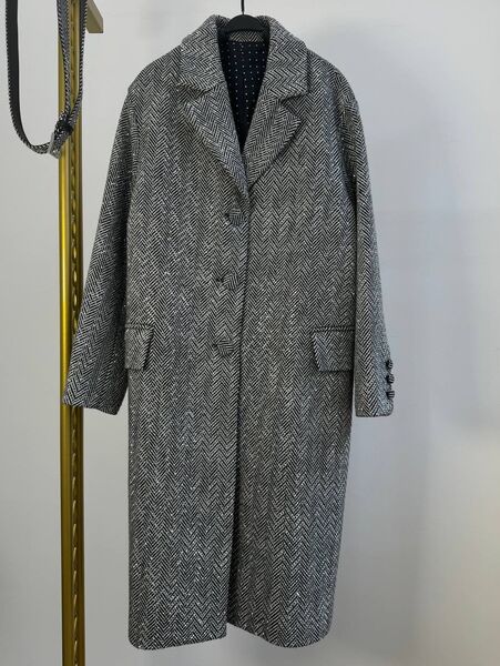 Пальто Ermanno Scervino женский графитовый 160474