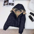 Пуховик двухсторонний Burberry женский бежевый 162114-2