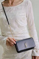 Сумка Saint Laurent женский кожа черный 186468-2