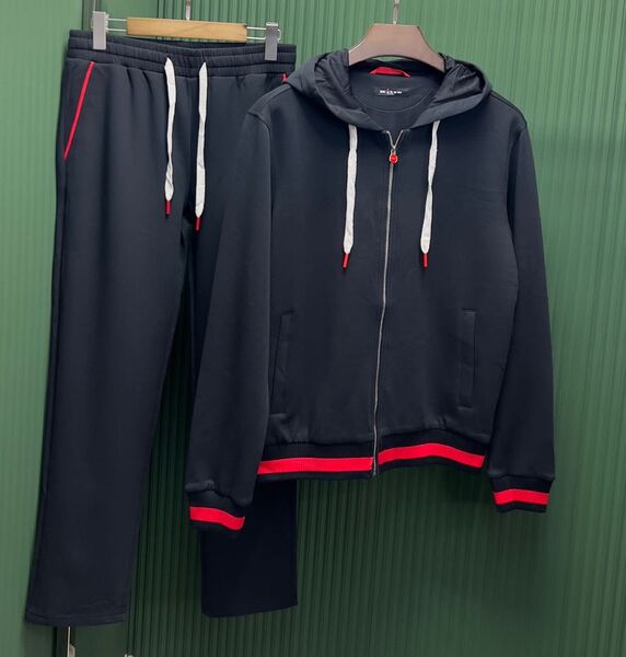 Мужской костюм Kiton мужской черный 126768