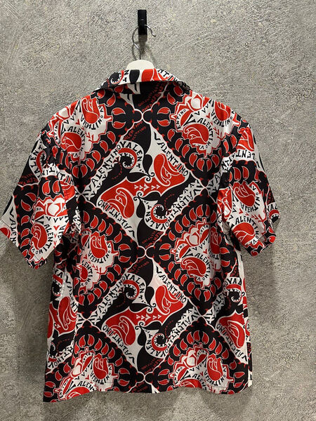 Мужская рубашка Valentino мужской бордовый 112790-2