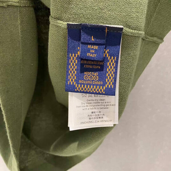 Мужская футболка Louis Vuitton мужской болотный 170901-7