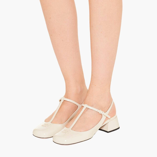 Туфли Miu Miu женский кожа белый 115031-5