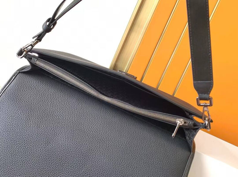 Мужской портфель Christian Dior мужской кожа черный 155490-6