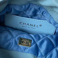 Сумка Chanel 22 женский кожа бирюзовый 126352-9