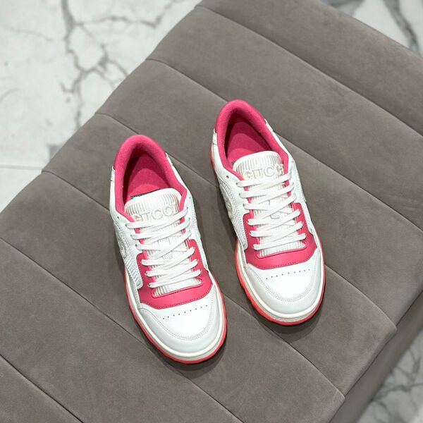 Кеды Gucci женский кожа розовый 114864-2