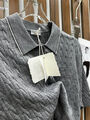 Костюм Brunello Cucinelli женский вязаная ткань графитовый 146034-2