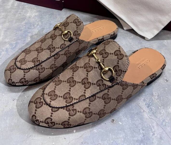 Сабо Gucci женский канва 188023