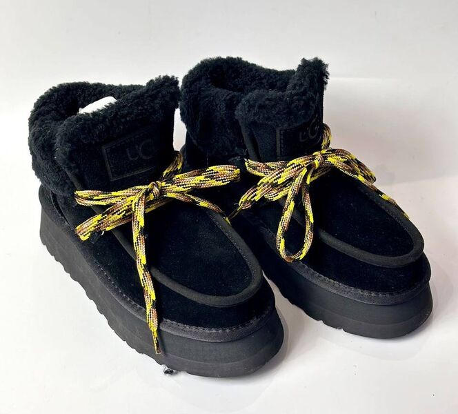 Угги Ugg женский замша черный 129826