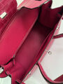 Сумка Hermès Birkin 35 женский кожа бордовый 140347-8