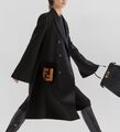 Пальто Fendi женский черный 125658-1