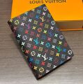Обложка на паспорт Louis Vuitton женский кожа черный 174085-1