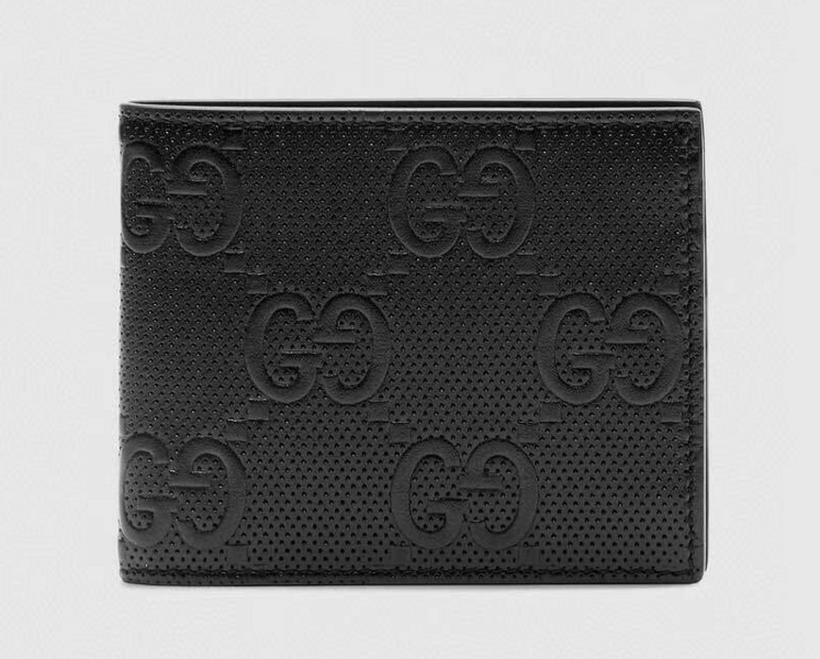 Мужской портмоне Gucci мужской кожа черный 96864
