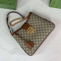 Сумка Gucci женский канва графитовый 154698-3