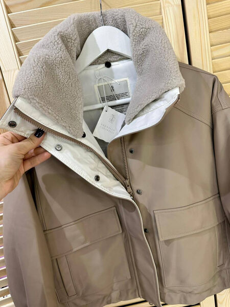 Куртка Brunello Cucinelli женский графитовый 127143-2