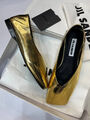 Балетки Jil Sander женский кожа бронзовый 119143-2