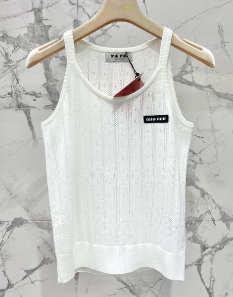 Майка Miu Miu женский белый 173639