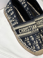 Эспадрильи Christian Dior женский текстиль бежевый 91340-7