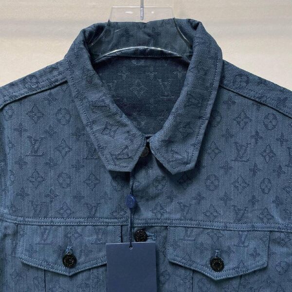 Мужская джинсовка Louis Vuitton мужской бирюзовый t0466771-1-5