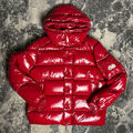 Мужской пуховик Moncler мужской красный 171384