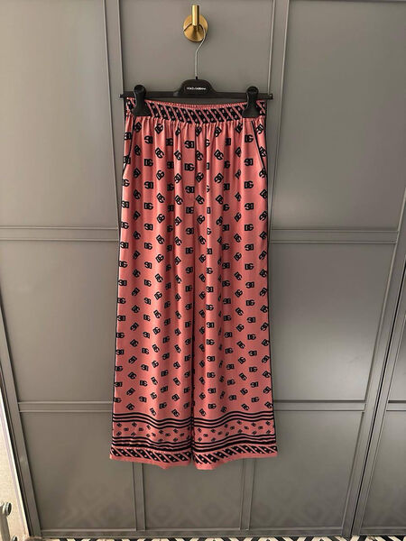Костюм Dolce & Gabbana женский шелк бордовый 184711-7