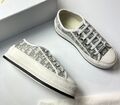 Кеды Christian Dior женский текстиль графитовый 110510-1