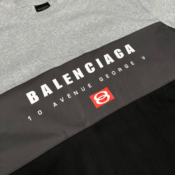 Мужская футболка Balenciaga мужской черный 175984-2