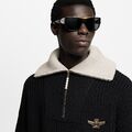 Мужской свитер Louis Vuitton мужской шерсть черный e4565793-1-9