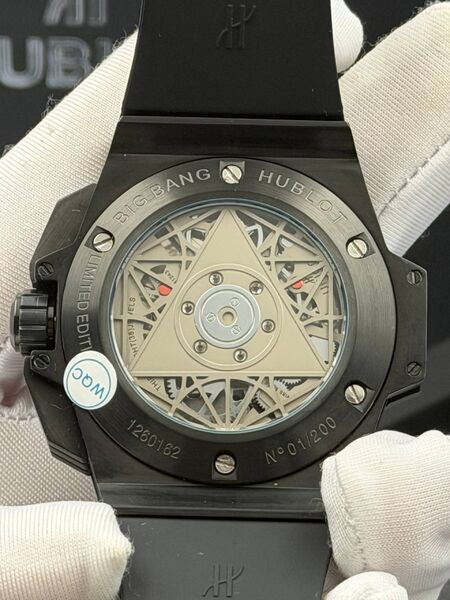 Мужские часы Hublot мужской черный i9737109-1-7